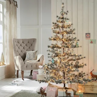 LOBERON Kerstboom Sapi groen/wit