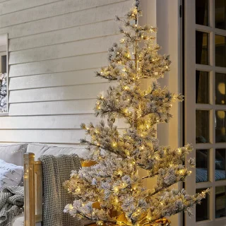 LOBERON Kerstboom Sapi groen/wit