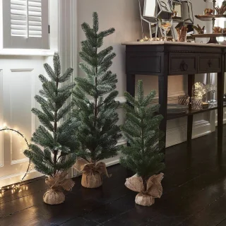 LOBERON Merpins Sierboom set van 3 groen