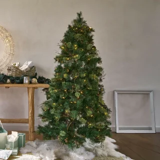 LOBERON Yundra LED-kerstboom groen