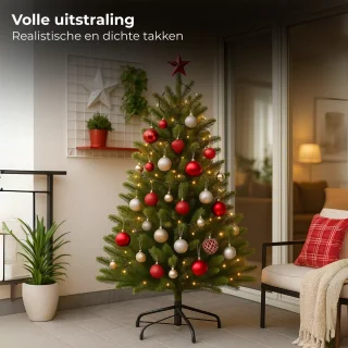 Lomera Kunstkerstboom 150 cm - Metalen standaard