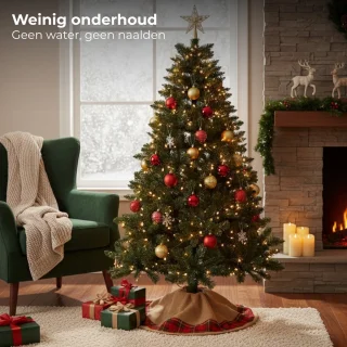 Lomera Kunstkerstboom 150 cm Zilverspar