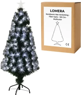 Lomera Kunstkerstboom Fiber Optic 120 cm
