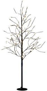 Luca Lighting boom klassiek wit H150 x Ø80 cm zwart