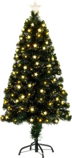 Luca Lighting Mercury Kunstkerstboom Fiber Optic LED H150 Groen