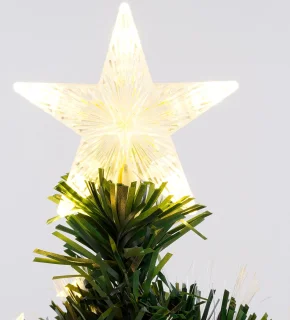 Luca Lighting Mercury Kunstkerstboom Fibre Optic H90xØ40 cm Groen