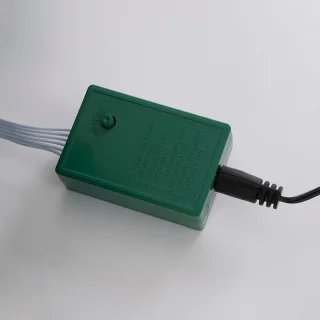 Luca Lighting Mercury Kunstkerstboom Fibre Optic H90xØ40 cm Groen