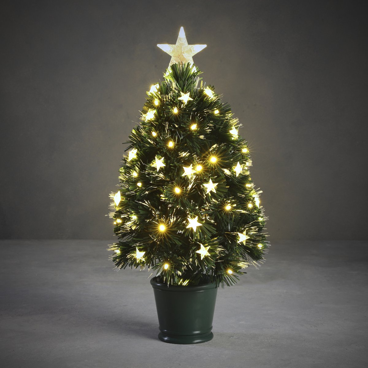 De Luca Lighting Mercury Kunstkerstboom Groen H60xØ30 cm in één oogopslag