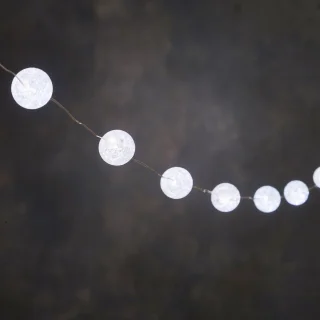 Luca Lighting - String Ball White 300 cm