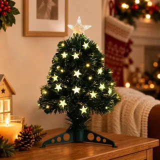 Lumineo Fiber Optic kunstkerstboom - 45 cm