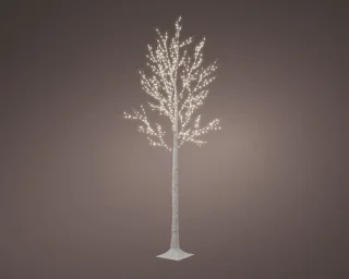 Lumineo Micro LED Boom 220 cm Wit