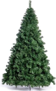 Luxe hoge kunstkerstboom 180 cm met vouwbare basis