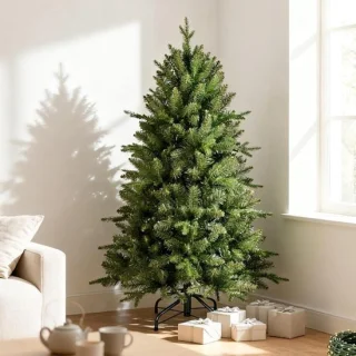Luxe kunstkerstboom 120cm (4ft) met scharnierende takken
