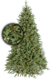 Luxe kunstkerstboom 150 cm met 250 ledlampen