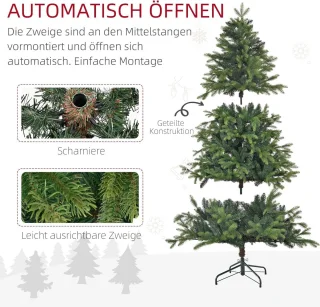 Luxe Kunstkerstboom 180 cm