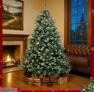 Luxe Kunstkerstboom 180 cm met Standaard