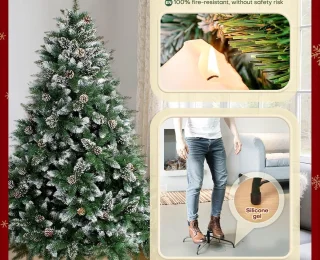 Luxe Kunstkerstboom 180 cm met Standaard