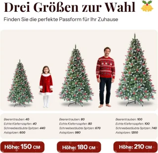 Luxe Kunstkerstboom 210 cm