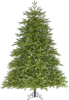 Luxe kunstkerstboom cottage groen 155 cm