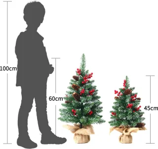 Luxe Mini Kerstboom 60 cm