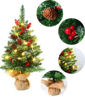Kleine boom, grote sfeer: Luxe Mini Kerstboom 60 cm