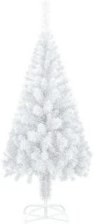 Luxe witte kunstkerstboom 210cm
