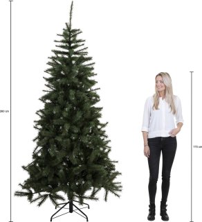 Wat vinden we goed aan de Maison d'Abri® Bristlecone Kunstkerstboom 260 cm Groen