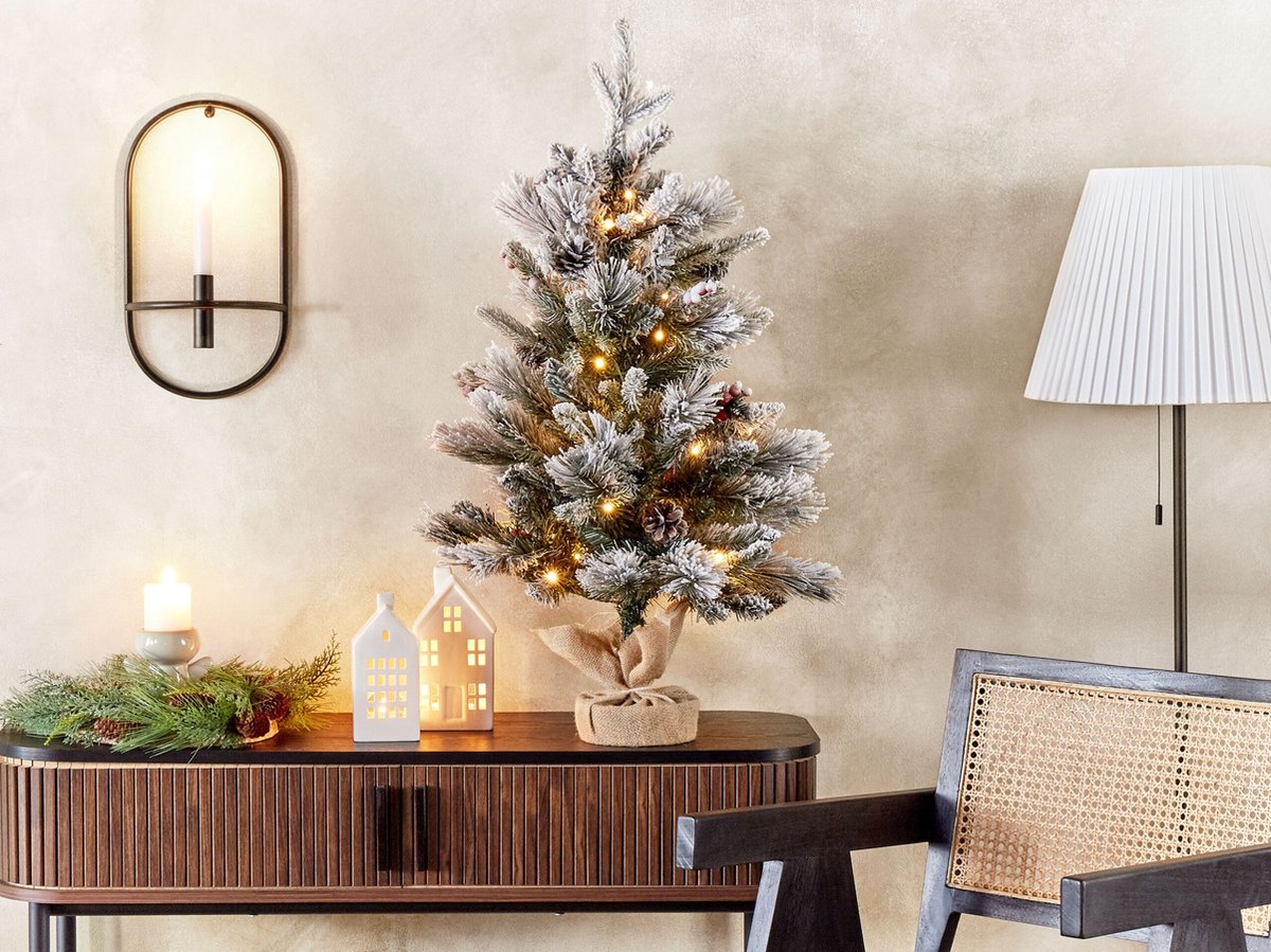MALIGNE Kerstboom wit 90 cm