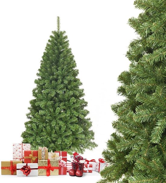 Mara Kunstkerstboom Dennenboom 225 cm Groen Metalen Standaard