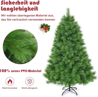 Mara Kunstkerstboom Dennenboom Metalen Frame 210 cm Groen