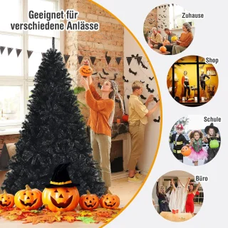 Mara Kunstkerstboom Metalen Frame Zwart 180 cm