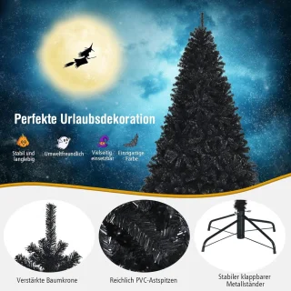 Mara Kunstkerstboom Metalen Frame Zwart 180 cm