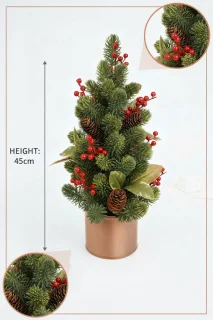 Meedeer Kunstkerstboom Tafelmodel H45 cm Groen