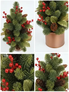 Meedeer Kunstkerstboom Tafelmodel H45 cm Groen