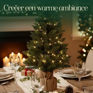 Meisterhome Set kunstkerstbomen - 3 stuks (75/90/125 cm)