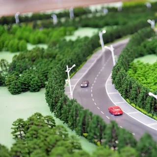 Merkloos Modelbomen Set - 38 stuks (3-13 cm)