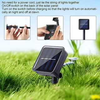 Merknaam Kerstboom Zonneverlichting - 2x Set (4 stuks)