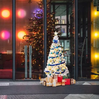 Merknaam Kunstkerstboom Wit