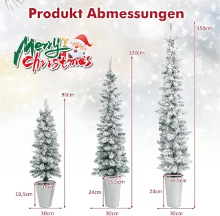 Merknaam Kunstkerstboomset 3-delig