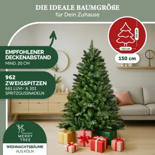 Merry Tree Premium Kunstkerstboom 150 cm