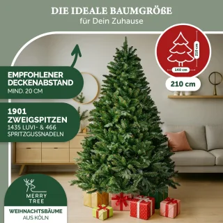 Merry Tree Premium Kunstkerstboom 210 cm