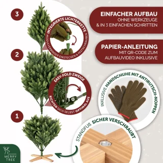 Merry Tree Premium Kunstkerstboom 210 cm