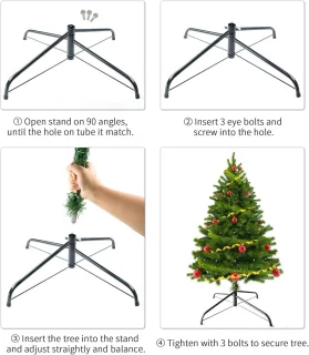 Metalen Kerstboomstandaard