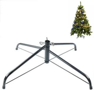 Metalen kerstboomstandaard opvouwbaar tot 300 cm