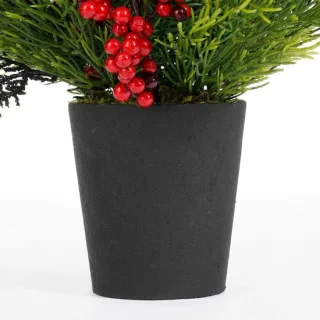 Mica Decorations Ceder kunstkerstboom in pot