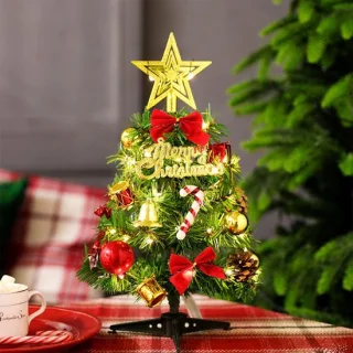 Mini kerstboom 30 cm kunstkerstboom voor op tafel