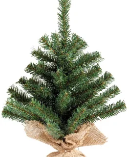 Mini Kerstboom 45 cm Jute Zak