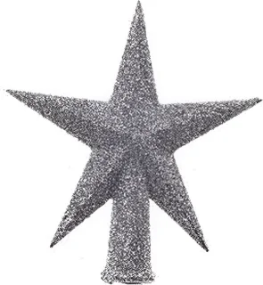 Mini kerstboom 45 cm LED zilver 21-delig