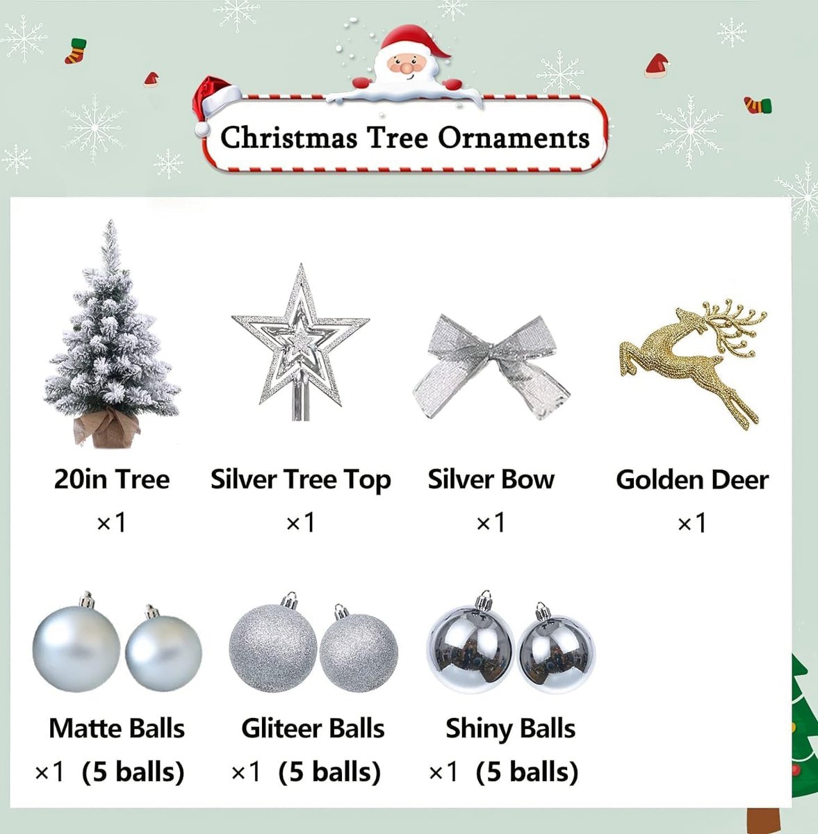 Mini kerstboom 60 cm kunstkerstboom tafelmodel