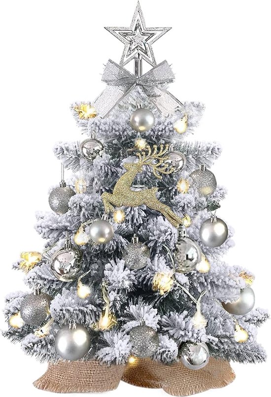 Mini kerstboom 60 cm kunstkerstboom tafelmodel